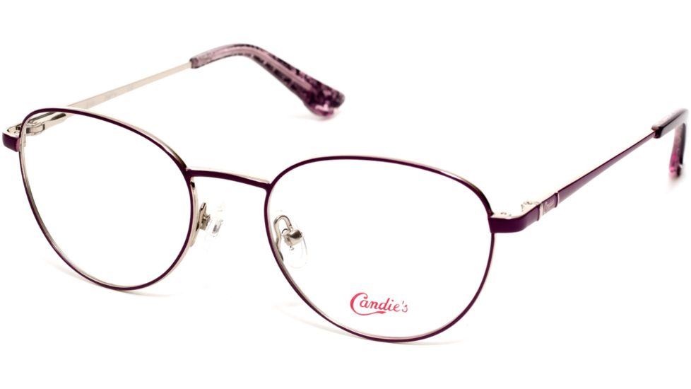 Candies CA0168 Eyeglass Frames - Shiny Lilac Frame Color