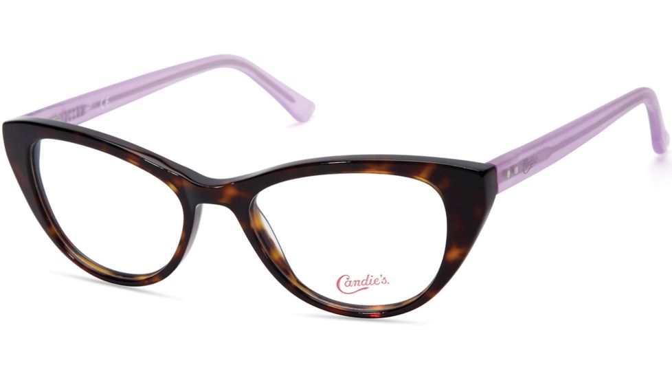 Candies CA0178 Eyeglass Frames - Dark Havana Frame Color, Dark Havana Lens Color