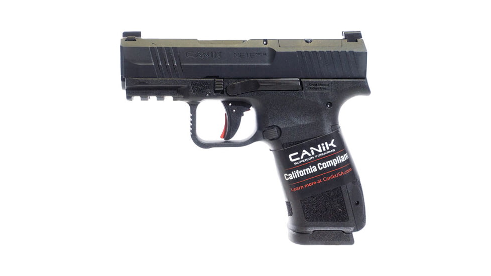 Canik Mete MC9 L Cali Semi Auto Pistol, 9mm Luger, 3.18 in Barrel