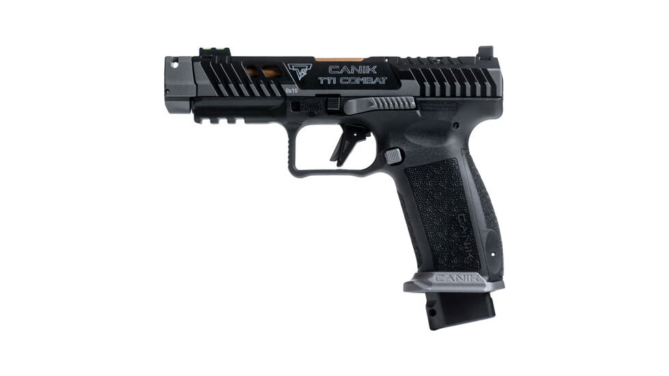 Canik TRI Combat Semi Auto Pistol, 9mm Luger, 4.62 in Barrel