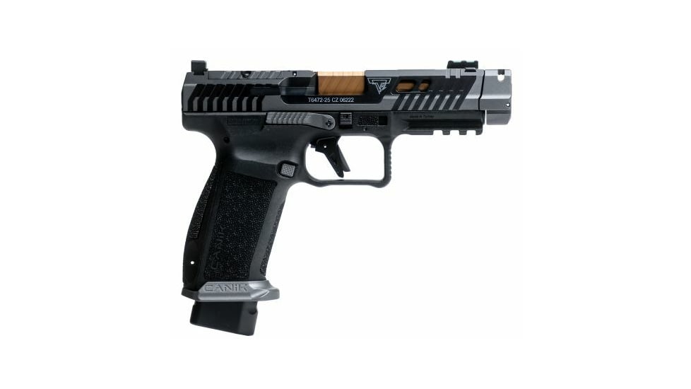 Canik TRI Combat Semi Auto Pistol, 9mm Luger, 4.62 in Barrel