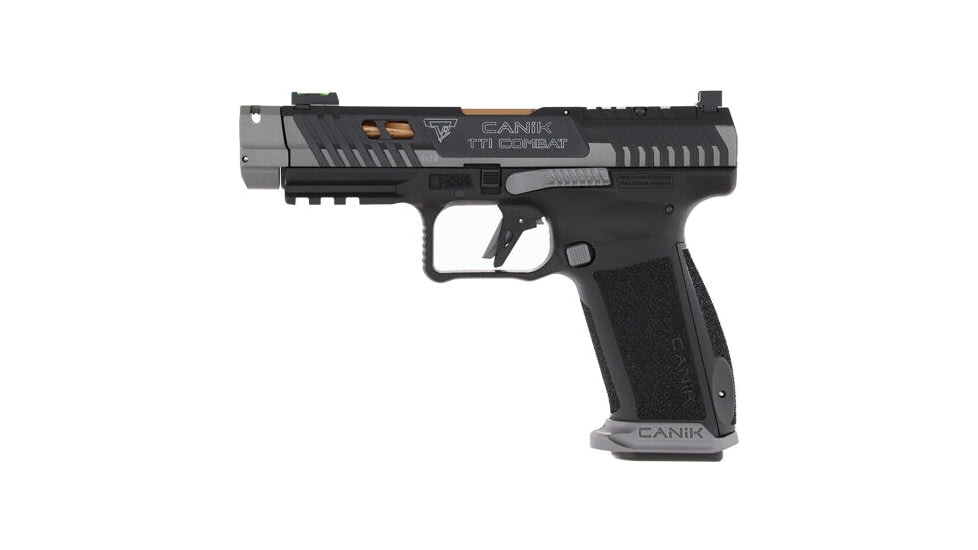 Canik TTI Combat Semi Auto Pistol, 9mm Luger, 4.62 in Barrel