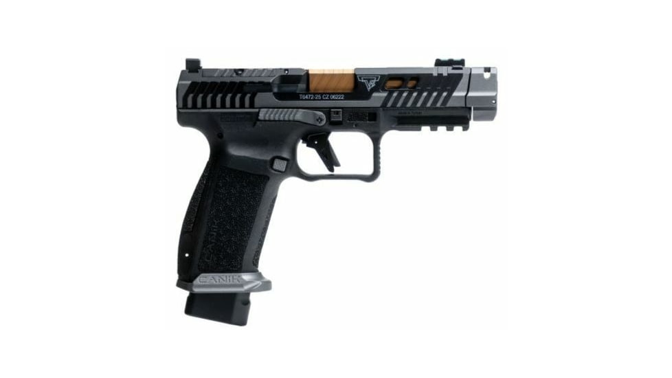 Canik TTI Combat Semi Auto Pistol, 9mm Luger, 4.62 in Barrel