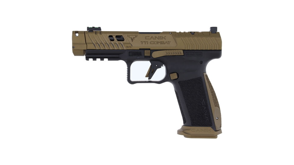 Canik TTI Combat Semi Auto Pistol, 9mm Luger, 4.62 in Barrel