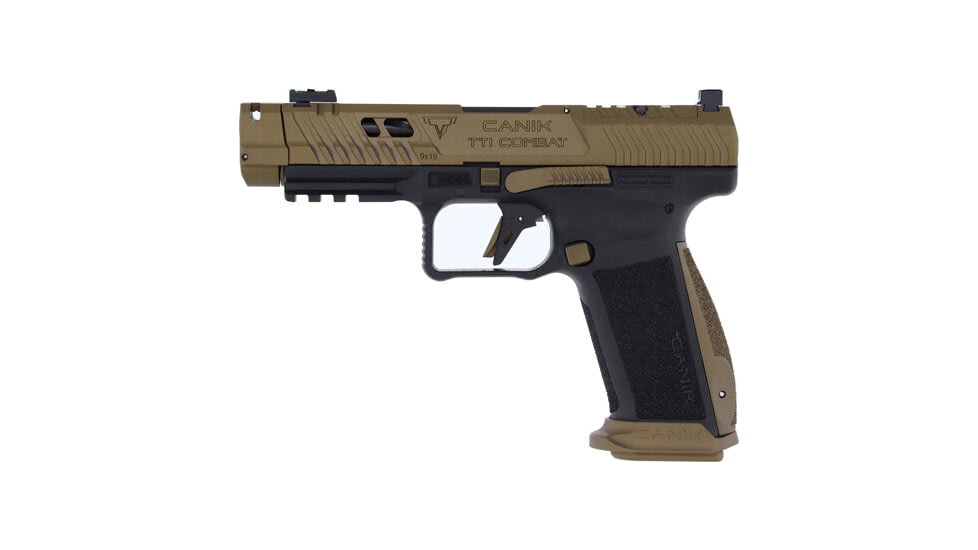 Canik TTI Combat Semi Auto Pistol, 9mm Luger, 4.62 in Barrel