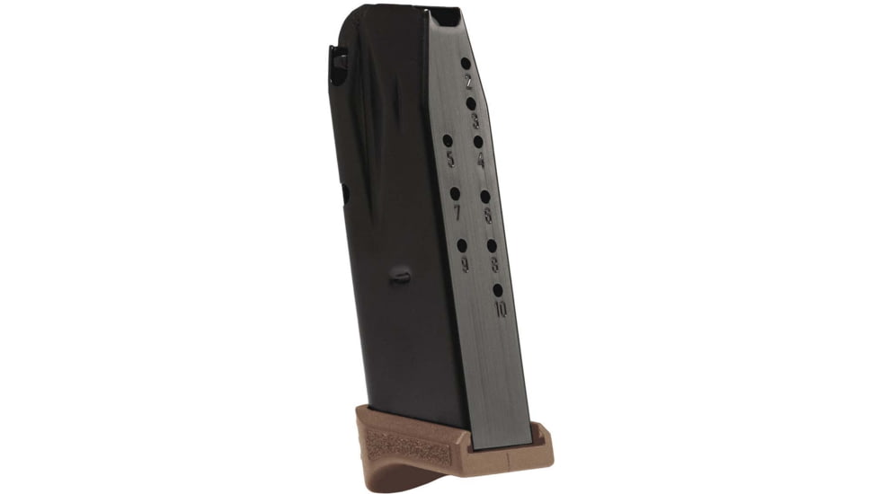 Canik Mete MC9 Micro Compact 9mm Luger 10 Round Pistol Magazine, Steel Tan, MA2279D-10RD
