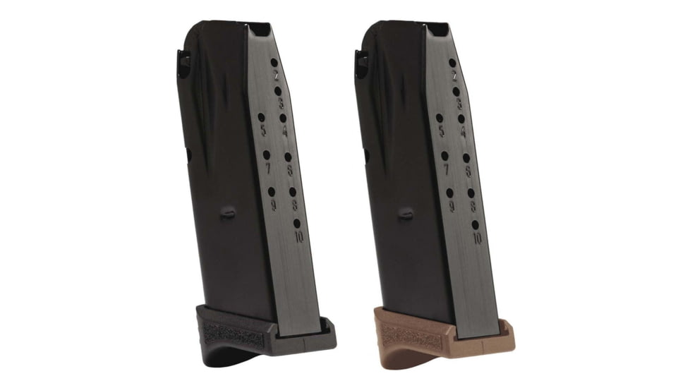 Canik Mete MC9 Micro Compact 9mm Luger 10 Round Pistol Magazine, Black, Flat Dark Earth