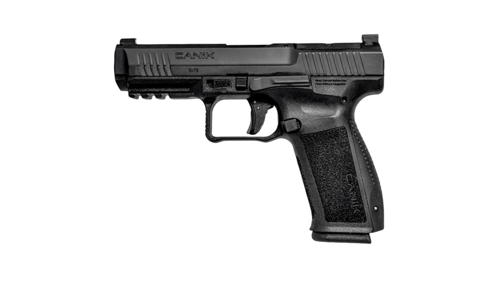 Canik Mete SF One Semi Auto Pistol, 9mm Luger, 4.2 inch Barrel, Fixed, Black, Polymer, Black, 15 Round Capacity, HG5637OS-N