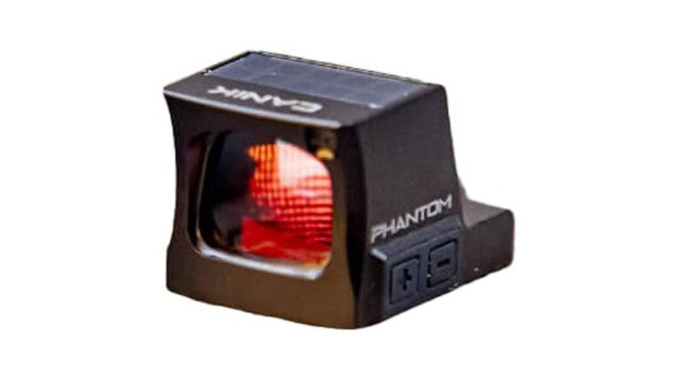 Canik Phantom-XL Enclosed Reflex Red Dot Sight, 1x, 28.4x22.8mm, Red 3 MOA Dot, 23 MOA Circle, Circle and Dot, Black, CAOP0005
