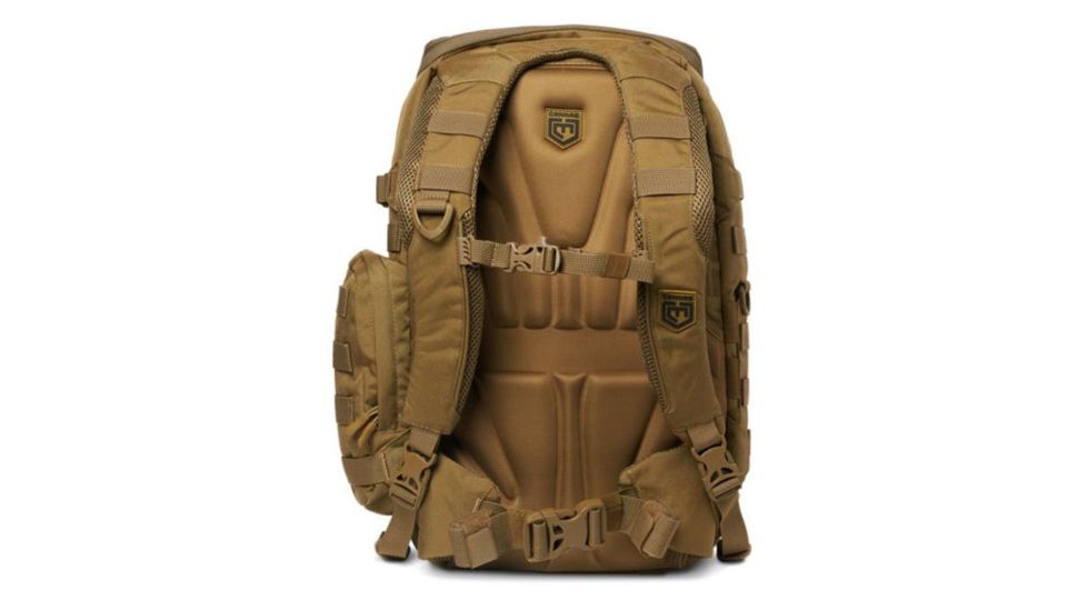 Cannae Legion Elite Day Pack w/ Helmet Flap, Coyote, Medium CPG-BP-LEGELT-M-C