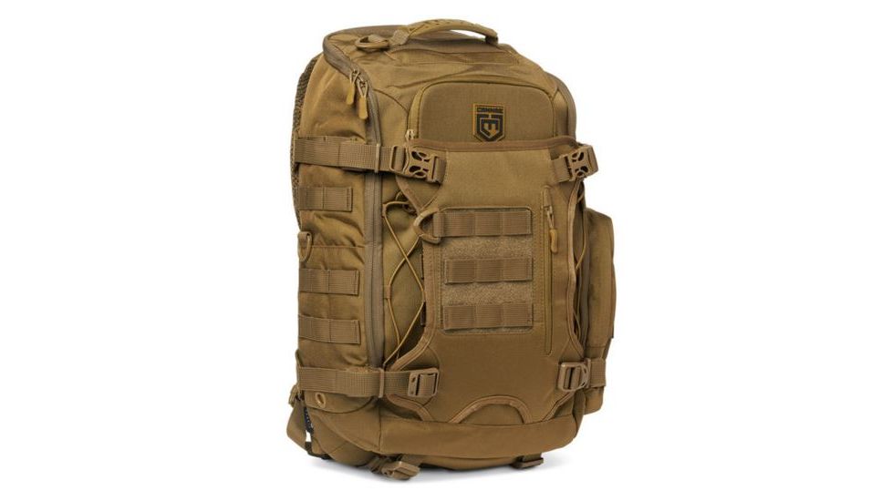 Cannae Legion Elite Day Pack w/ Helmet Flap, Coyote, Medium CPG-BP-LEGELT-M-C