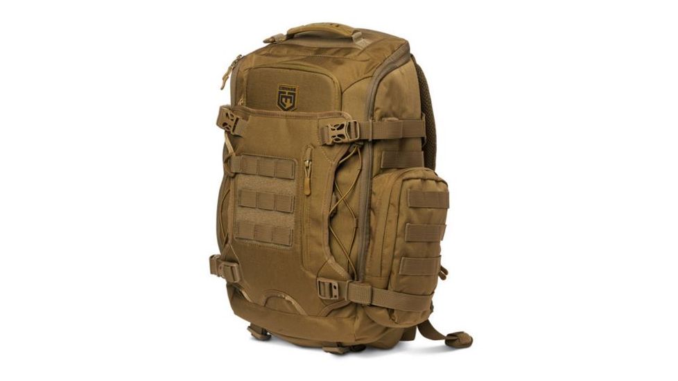 Cannae Legion Elite Day Pack w/ Helmet Flap, Coyote, Medium CPG-BP-LEGELT-M-C