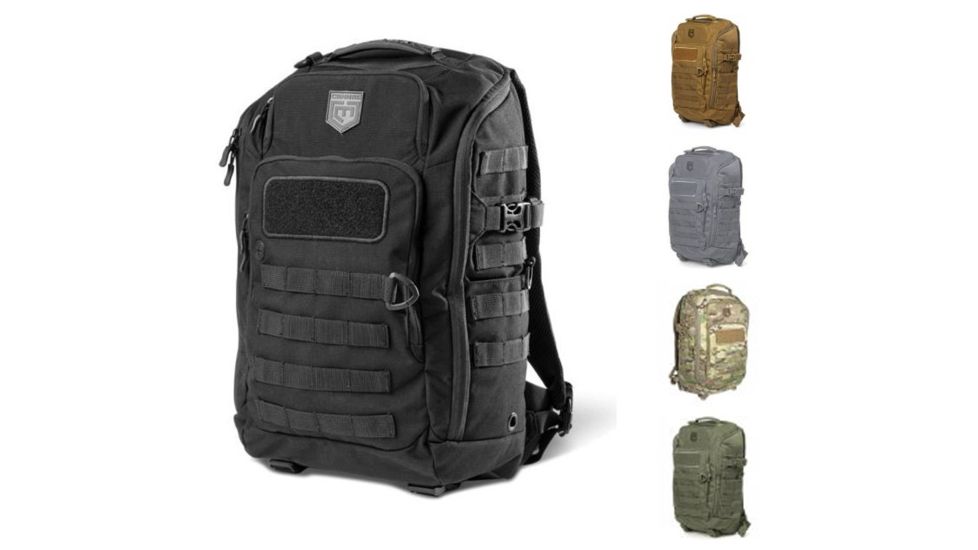 Cannae Legion Full Size Day Pack, 21 Liters, Black, Coyote, Grey, MultiCam, Sage Green