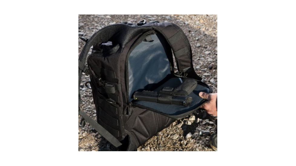 Cannae Legion Full Size Day Pack, Black, Medium CPG-BP-LEG-M-B