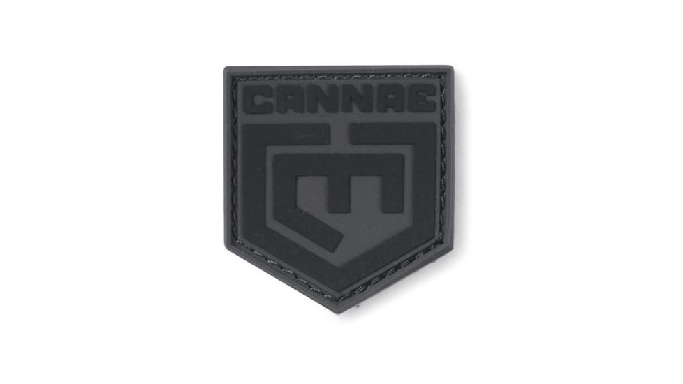 Cannae Logo Velcro Patch, Black, Large CPG-ACS-CLP-L-B