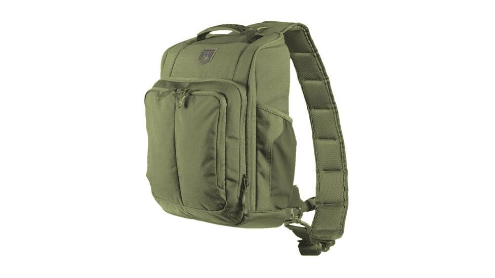 Cannae Pro Gear Optio Sling Pack, Sage Green, M CPG-BP-OSB-M-S
