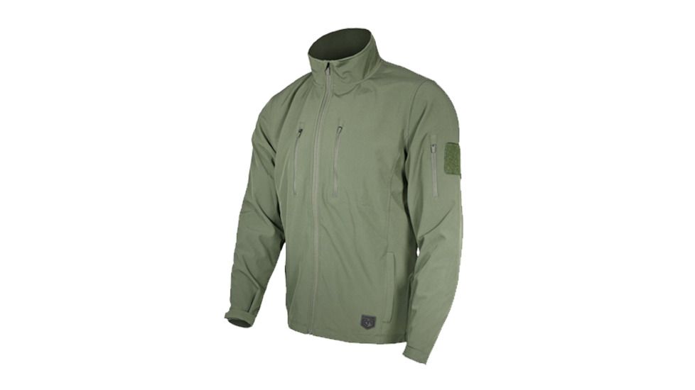 Cannae Pro Gear Shield Soft Shell Jacket, Sage Green, L CPG-APS-TSJ-L-S