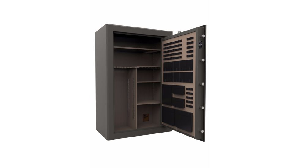 Cannon Safe American Eagle 48 Gun Safe, 59Hx40Wx24D, Hammertone Black, AE594024-60-H1FEC-17