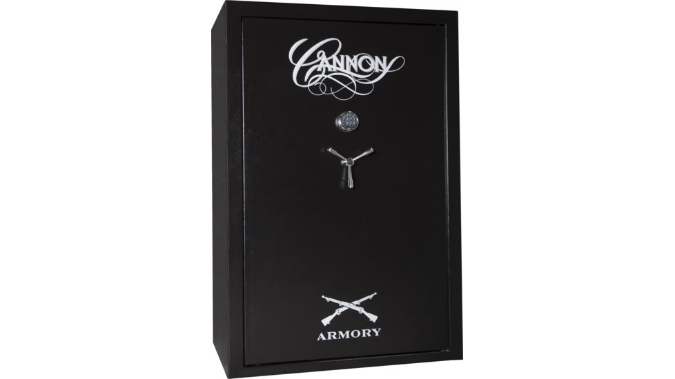 Cannon Safe Armory Series 64 - Hammertone, Black A64-H1TEC-H-BLACK