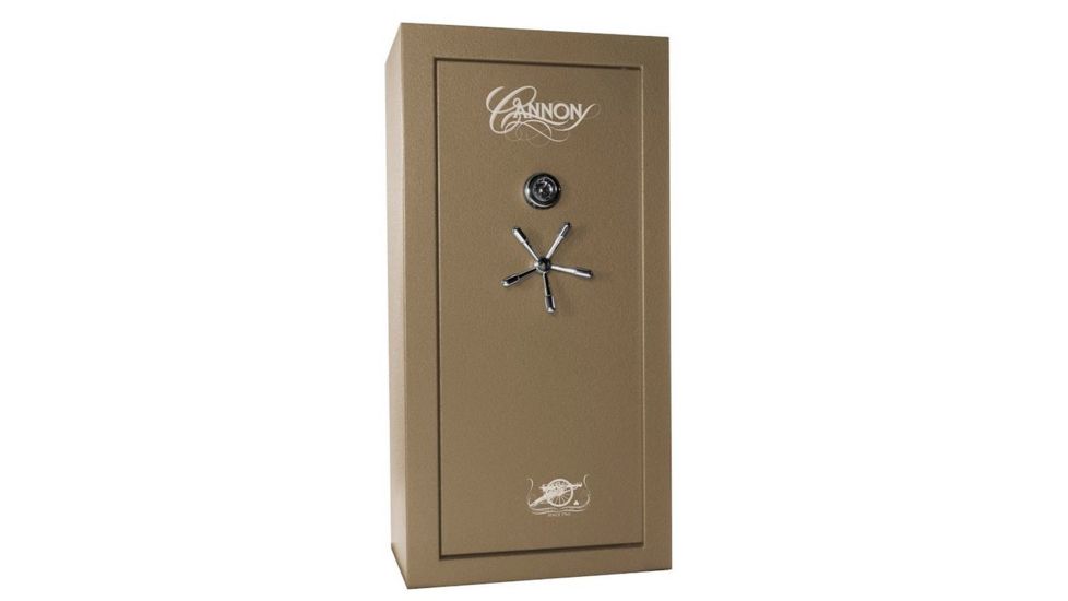 Cannon Safe Cannon Series Premium Safe, HT Beige, 20 Gun CA603020-90-H3FDC-16