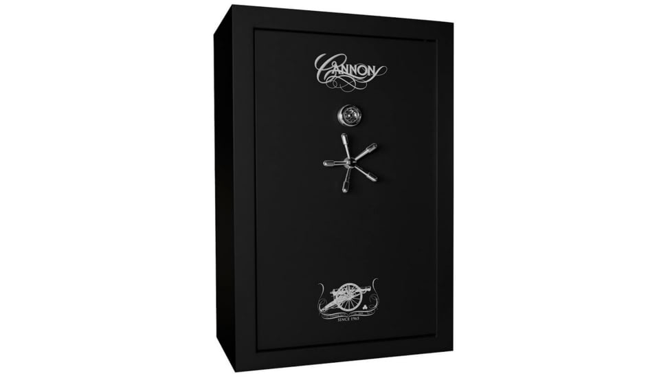 Cannon Safe Cannon Series Premium Safe, HT Black, 48 Gun CA604024-90-H1FDC-16