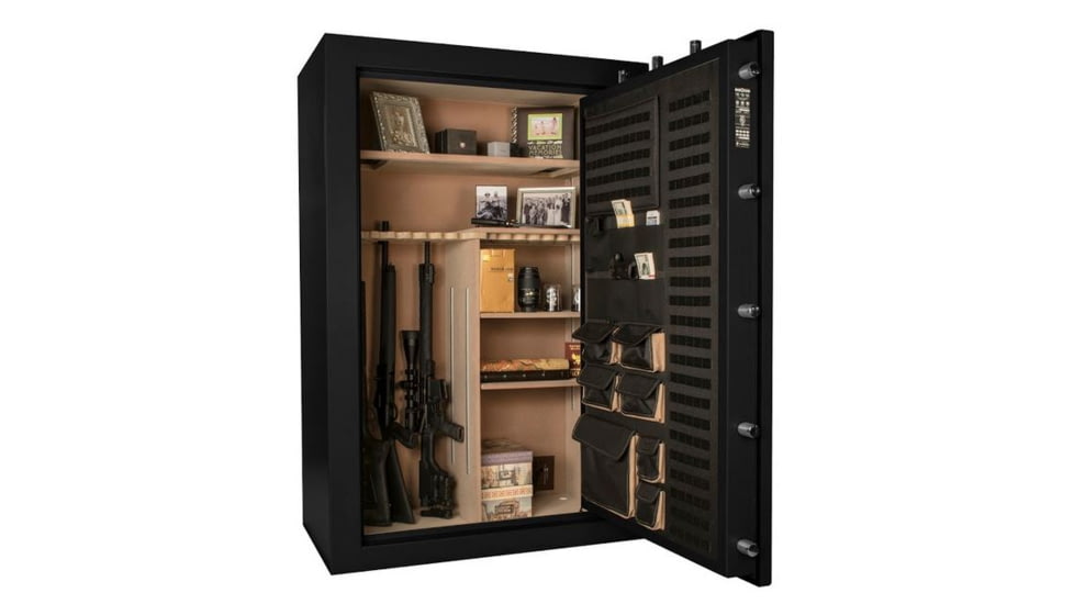 Cannon Safe Cannon Series Premium Safe, HT Black, 48 Gun CA604024-90-H1FDC-16