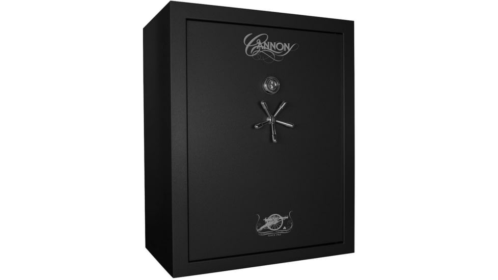 Cannon Safe Cannon Series Premium Safe, HT Black, 72 Gun CA604830-90-H1FDC-16