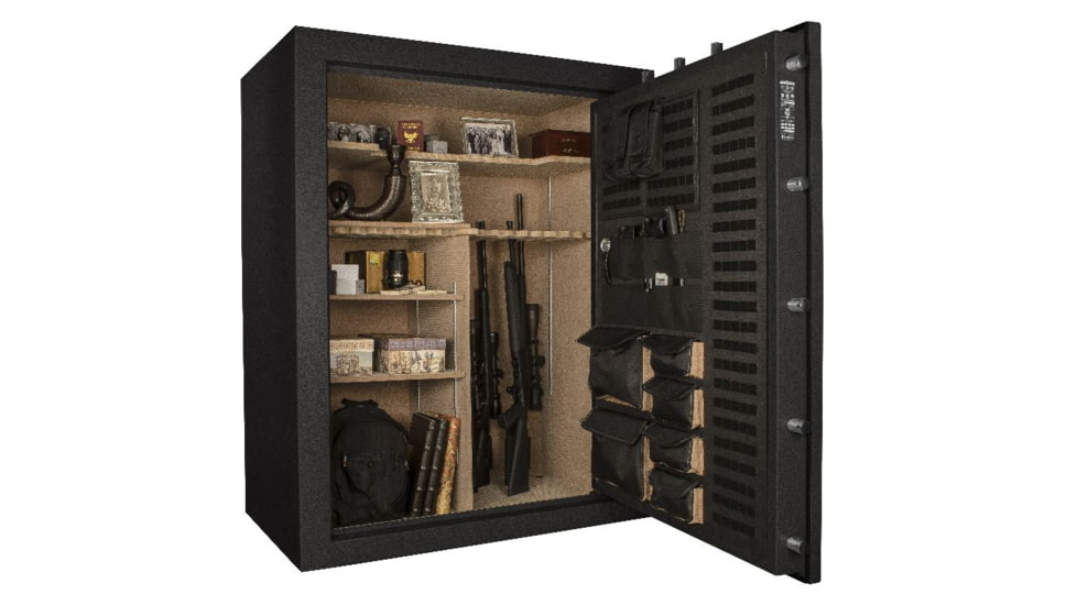 Cannon Safe Cannon Series Premium Safe, HT Black, 72 Gun CA604830-90-H1FDC-16