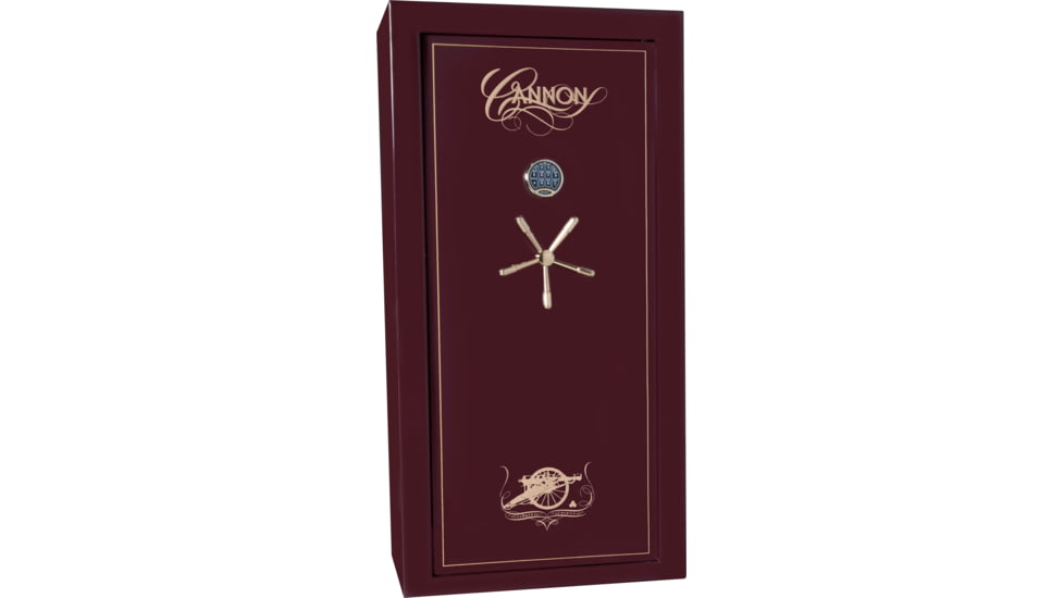 Cannon Safe Cannon Series 23 - Glossy, Burgundy CA23-G3FEB-BURGUNDY