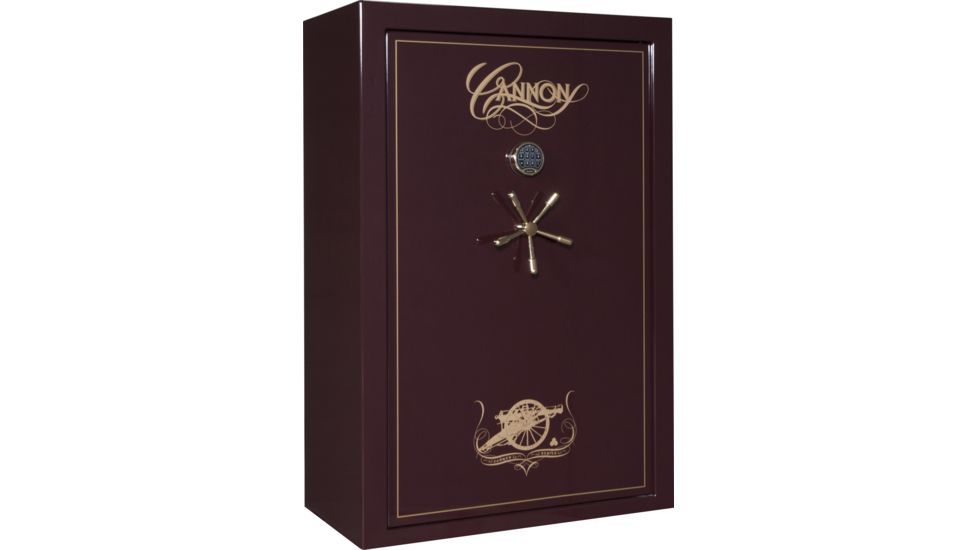 Cannon Safe Cannon Series 33 - Glossy, Burgundy CA33-G3FEB-BURGUNDY