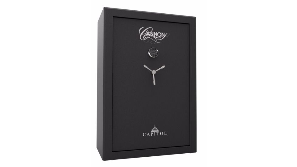Cannon Safe Capitol Gun Safe, Hammertone Black, 59in x 26in x 18in CP592618-30-H1TEC-17