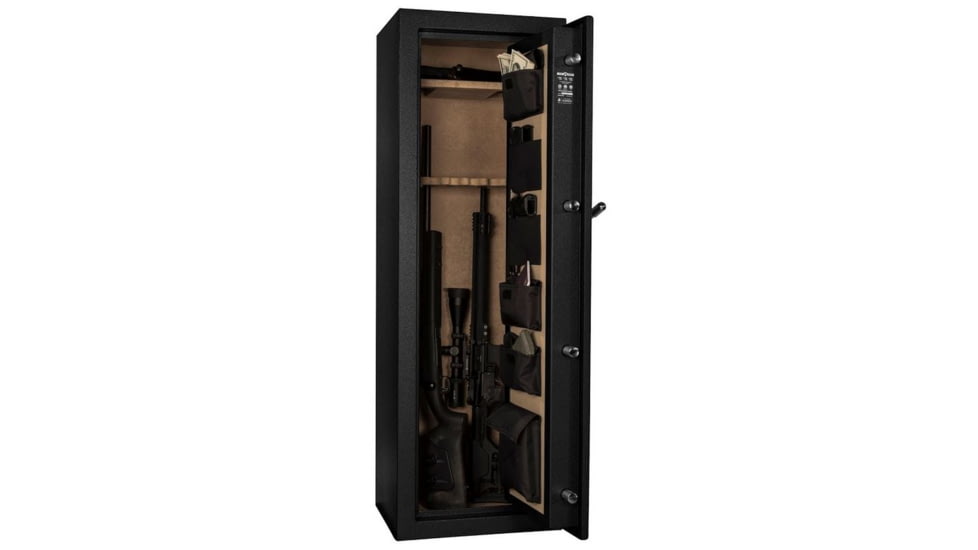 Cannon Safe Capitol Series Standard Safe, HT Black, 12 Gun CP551816-30-H1TEC-16