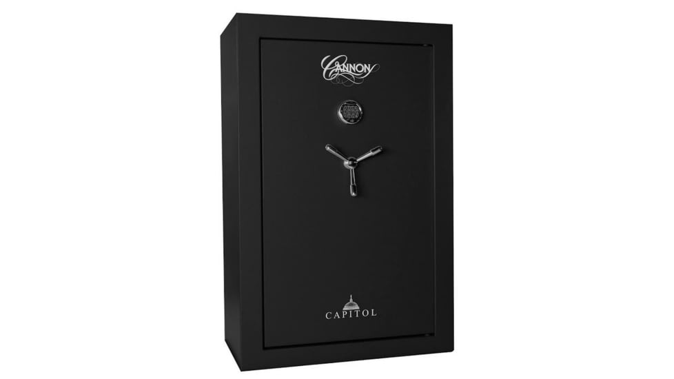 Cannon Safe Capitol Series Standard Safe, HT Black, 42 Gun CP553620-30-H1FEC-16