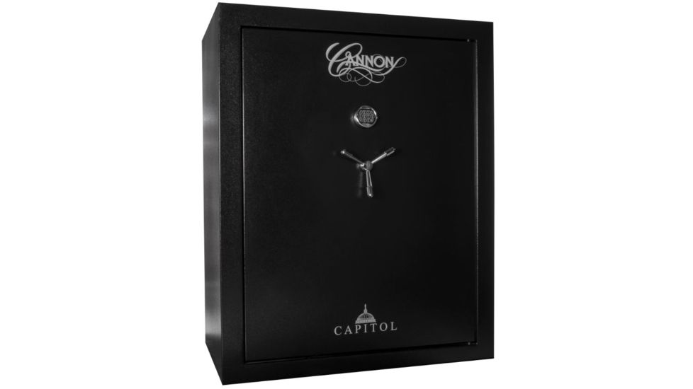 Cannon Safe Capitol Series Standard Safe, HT Black, 80 Gun CP604830-30-H1TEC-16
