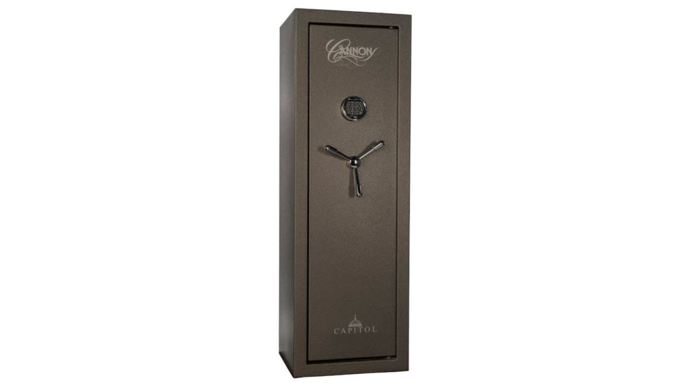 Cannon Safe Capitol Series Standard Safe, HT Charcoal Gray, 14 Gun CP551816-NF-H12HEC-16