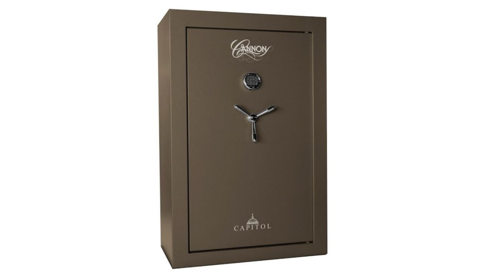 Cannon Safe Capitol Series Standard Safe, HT Charcoal Gray, 42 Gun CP553620-60-H12FEC-16