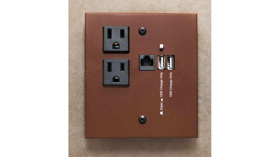 Cannon Safe Commander 43 Fireproof 36 Gun Safe, 72x40x28in - Hammertone Burgundy/Brass CO43-H5FDB-13