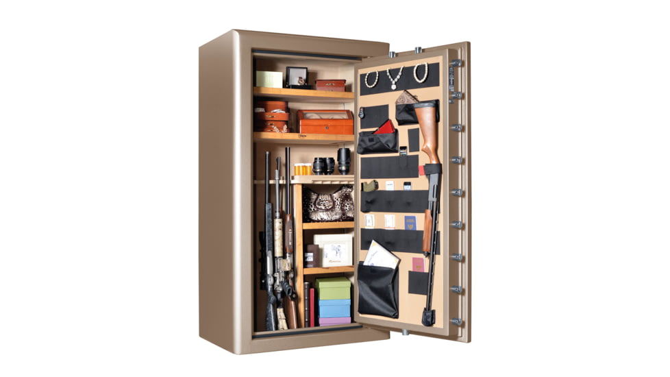 Cannon Safe Commander 43 Fireproof Gun Safe, 72x40x28in - Hammertone, Beige CO43-H3FDC-13