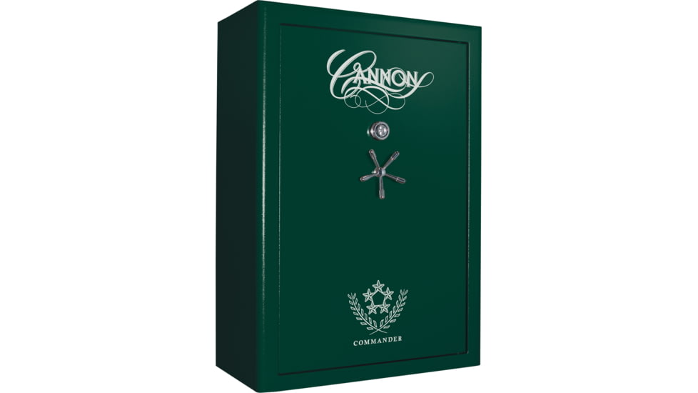 Cannon Safe Commander 43 Fireproof Gun Safe, 72x40x28in - Hammertone, Green CO43-H4FDC-13