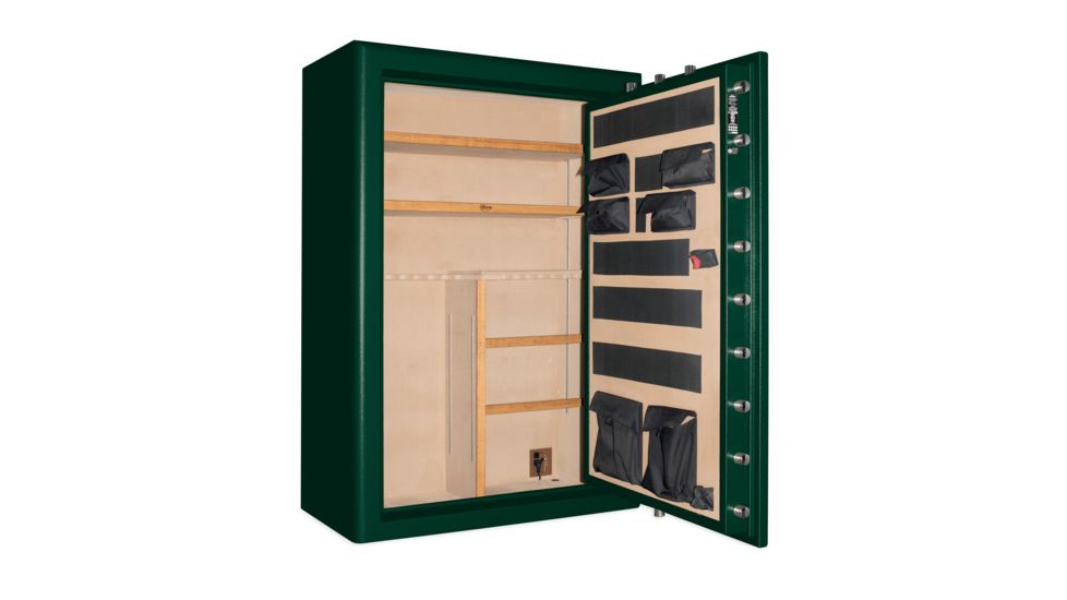 Cannon Safe Commander 43 Fireproof Gun Safe, 72x40x28in - Hammertone, Green CO43-H4FDC-13