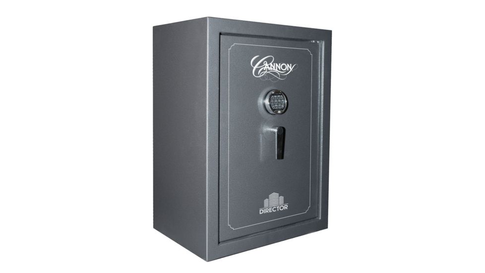 Cannon Safe Director Gun Safe, Hammertone Deep Graphite, 34in x 24in x 18in DR8-H11HEC-16