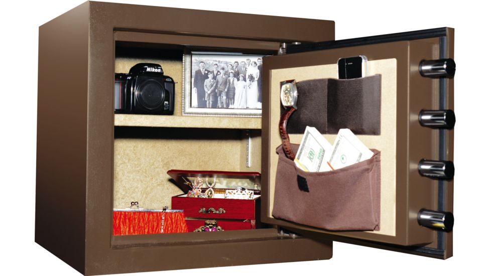 Cannon Safe Home Essentials Collection, Hammertone Chocolate Brown HE1819-30-H10HEC-14