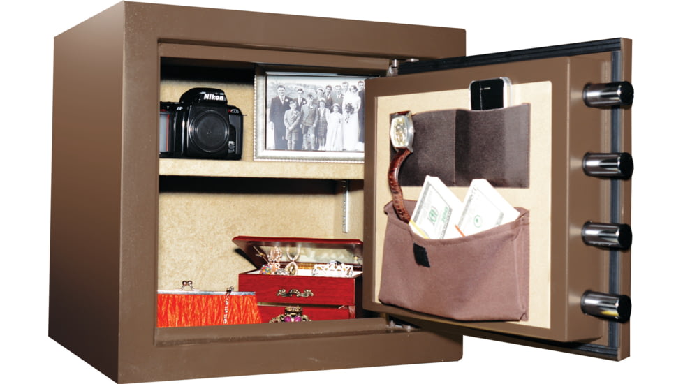 Cannon Safe Home Essentials Collection, Hammertone Chocolate Brown HE1819-60-H10HEC-14
