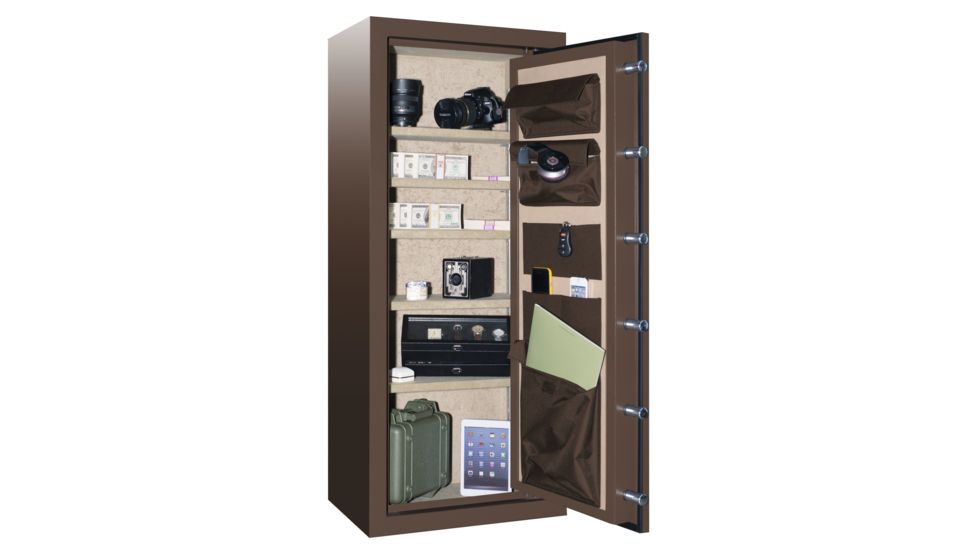Cannon Safe Home Essentials Collection, Hammertone Chocolate Brown HE4820-H10HEC-14