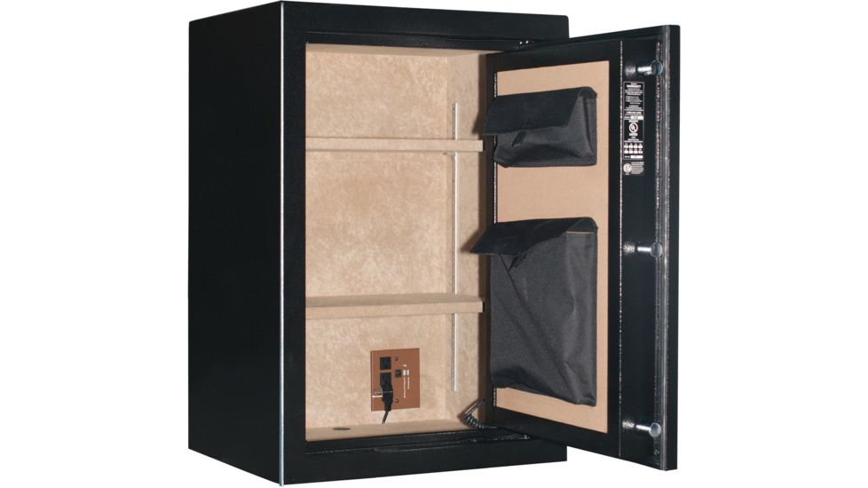 Cannon Safe Home Guard H8 Electronic Safe, 34x24x17in - Hammertone Black/Chrome H8-H1HEC-13