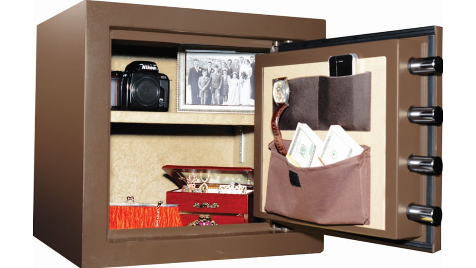 Cannon Safe Landmark Home Safe Collection Safe, HT Chocolate Brown LM1819-30-H10HEC-16
