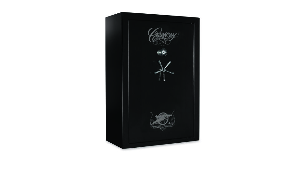 Cannon Safe Safe 36 Gun, Hammertone Black/Chrome, 36 gun CA33-H1FDC-15