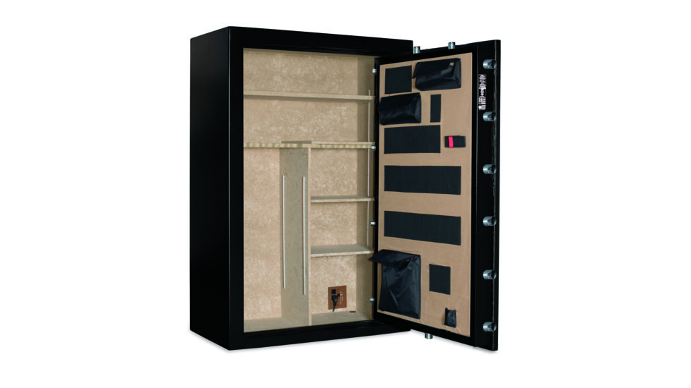 Cannon Safe Safe 36 Gun, Hammertone Black/Chrome, 36 gun CA33-H1FDC-15