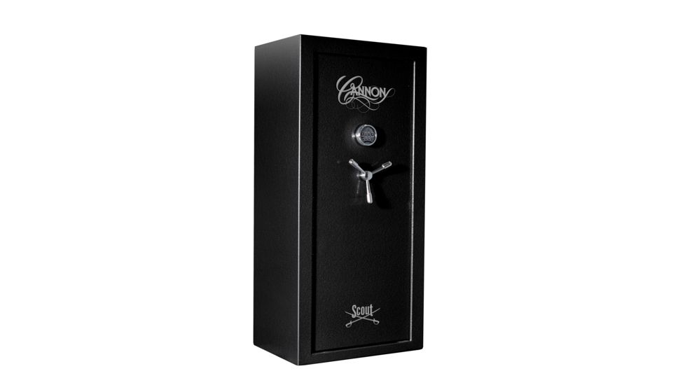 Cannon Safe Scout Safe 28 Gun, Hammertone Black, 28 gun S19-H1TEC-15
