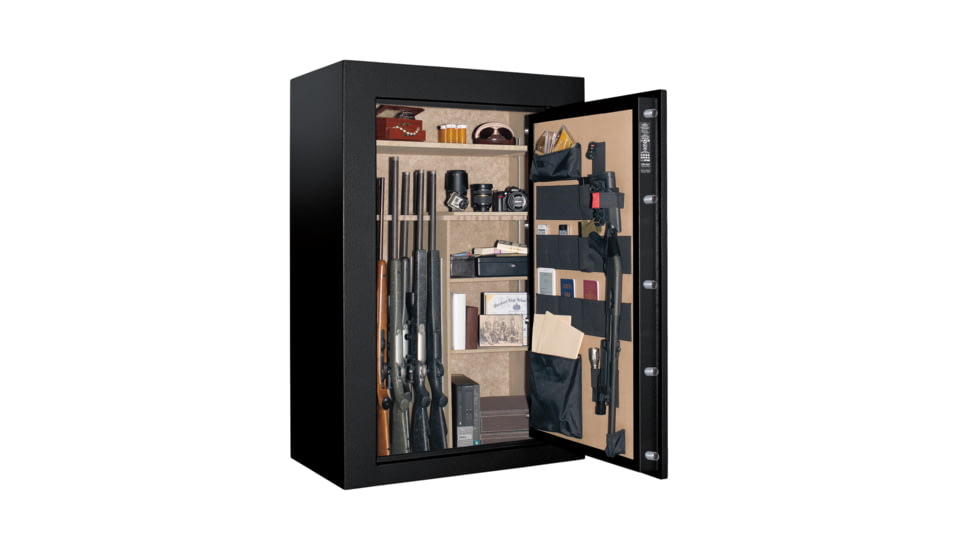 Cannon Safe Scout Safe 48 Gun, Hammertone Black, 48 gun S33-H1TEC-15